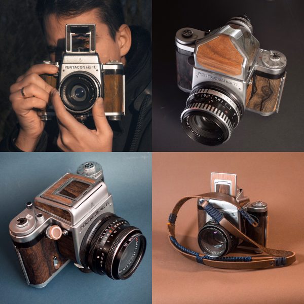 Pentacon-six-camera-wood